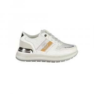 Белые женские кроссовки из полиэстера Laura Biagiotti