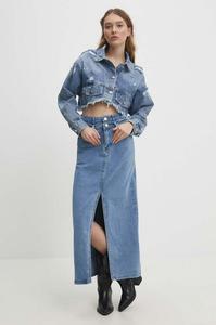 Джинсовая юбка Answear Lab, синий