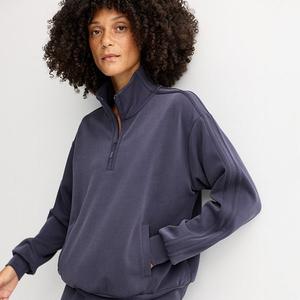 Женская куртка-толстовка Solace 1/4 zip Flx, Navy