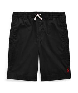 (Для мальчиков 8-20 лет) Хлопковые твиловые шорты на шнуровке Polo Ralph Lauren, цвет 001 Black