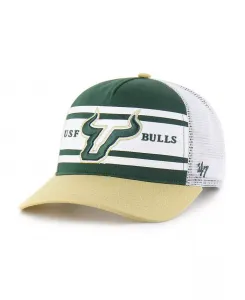 Кепка водителя грузовика South Florida Bulls Super Stripe Hitch с регулируемой резинкой для больших мальчиков и девочек, зелено-золотая '47 Brand