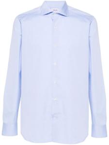 Твиловая рубашка D4.0, синий