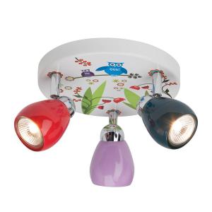 Потолочный светильник Brilliant Birds, металл - многоцветный - 3 пламени