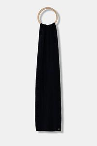 Шарф с шерстью Tommy Hilfiger, темно-синий