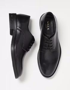 Туфли Oliver на шнуровке из черной кожи Walk London