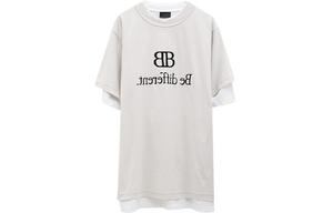 Футболка мужская светло-коричневая Balenciaga, коричневый