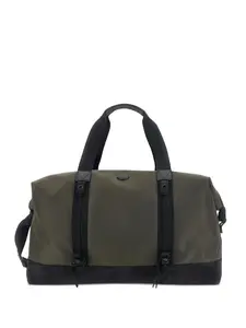 Сумка с двойной молнией и верхней ручкой MONCLER, зеленый