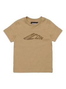 DSQUARED2 KIDS футболка с принтом, нейтральный цвет