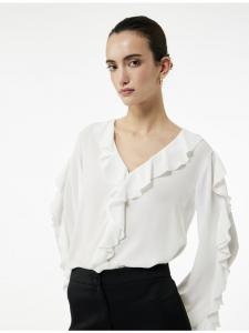 Блузка LS цвета экрю KOTON