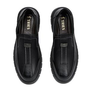 Туфли мужские Men"s Casual Men Low-Top Wit, черный