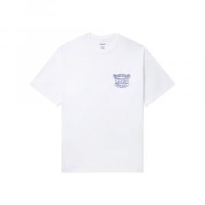 Мужские футболки с круглым вырезом, умеренно прямой крой Neighborhood, белый