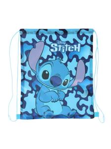 Детская спортивная сумка Lilo & Stitch с рисунком Стича, синяя