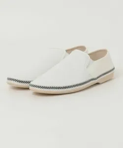 Слипоны Intrecciato Union Station, цвет White