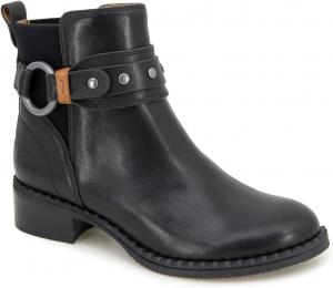 Женские модные ботинки Gentle Souls от Kenneth Cole, модель Bowen Gentle Souls by Kenneth Cole, Black Leather