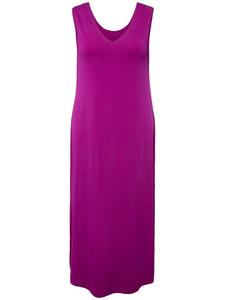 Длинное платье Ulla Popken figurbetontes, цвет beere