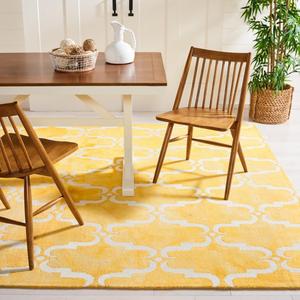 Ковер SAFAVIEH, 275 x 366 см, Dip Dye Collection Gold / Ivory DDY536H ручной работы марокканский акварельный премиум шерстяной