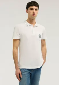 Рубашка-Поло классического кроя con tasca Trussardi, Bianco