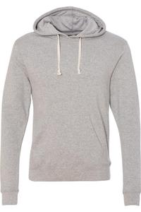 Толстовка с капюшоном из флиса Triblend от J. America, цвет grey triblend