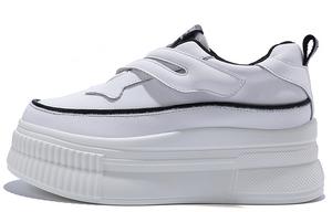 Junjali Износостойкие легкие повседневные туфли на низком ходу с утепленной подкладкой для женщин, высота каблука 6,5 см, черные, цвет Black-Fleece-Lined