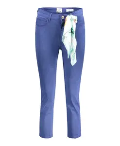 Узкие джинсы с высокой талией, синие Guess, синий