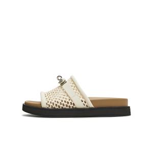 Тихие противоскользящие износостойкие шлепанцы Women's Teenmix, бежевый