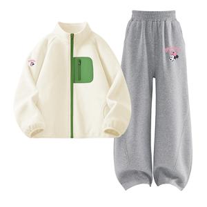 Детская повседневная спортивная одежда Disney, белый