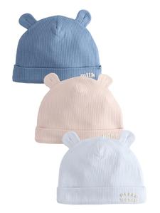 Шапочка Next, цвет Nude/Blue/Light blue