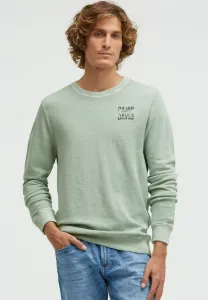 Свитшот aus slub interlock Camp David, Faded Mint