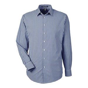 Crownlux performance gingham рубашка Devon & Jones, Navy And White