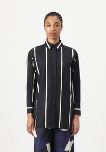 Блуза Marimekko NILA PUHVELI, Black/Light Yellow/Black
