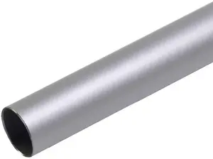 Карниз Liedeco Power, 1 направляющая, фиксированного размера 200 см, Ø 20 мм, цвет aluminiumfarben