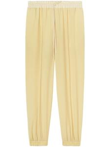 Jil Sander брюки с кулиской, желтый