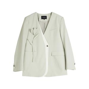 Костюм женский с V-образным вырезом Moderate ELLE, светло-зеленый