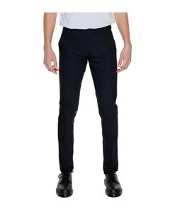 Черные брюки прямого кроя Antony Morato, черный
