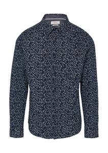 Рубашка Slim Fit на пуговицах s.Oliver, Navy