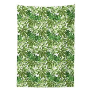 Скатерть из листьев джунглей Twentyfour, зеленый