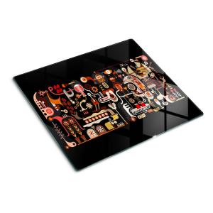 Тарелка 60x52 см для производства кофе TULUP, черный/светло-серый