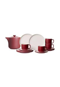 Сервиз кофейный с чайником Ritzenhoff & Breker Jasper на 13 персон, ягодный