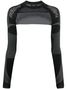 Топ с длинными рукавами MISBHV, черный