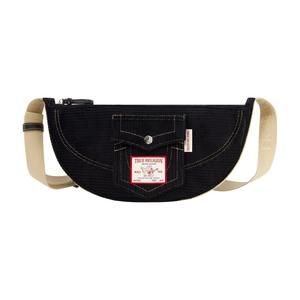 Мягкая сумка-хобо True Religion Corduroy, черный