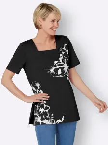 Длинная рубашка Classic Basics "Long Shirt", черно-белый