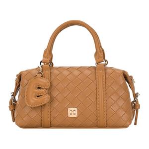 ELLE Сумка женская из ткани и искусственной кожи Sandy Brown/Ebony Brown