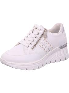 Элегантные туфли на шнуровке rieker, белый