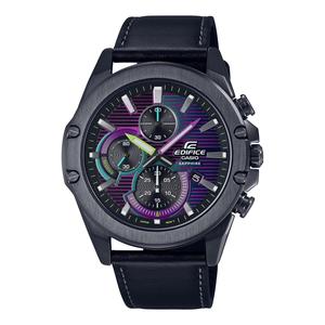 Мужские часы EDIFICE фиолетовые CASIO