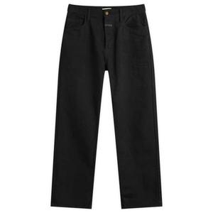 Прямые джинсы с пятью карманами Fear Of God, Rinsed Black