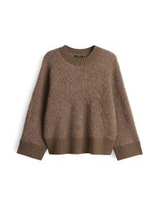 Свитер OPUS Pennan, темно-коричневый