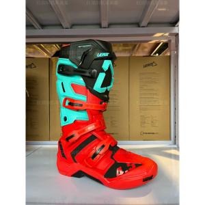 LEATT Внедорожные ботинки 5.5 4.5 motorcycle t10 trail t7 tire, adjustable axle, anti-fall adv riding boots, 4.5 red and blue universal version, размер 42