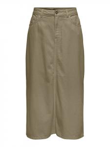 Длинная юбка ONLY, оливковый