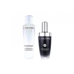 LANCOME LANKOU новый ультратонкий черный флакон aurora набор для ухода за кожей увлажняющий и питающий 2 50мл+150мл