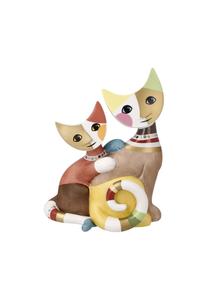 Статуэтка Розина Вахтмайстер - Кошки Noemi e Taddeo Goebel, bunt